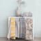 Hello Honey® 60" Blue & White Toile Pattern Cotton Chambray Throw